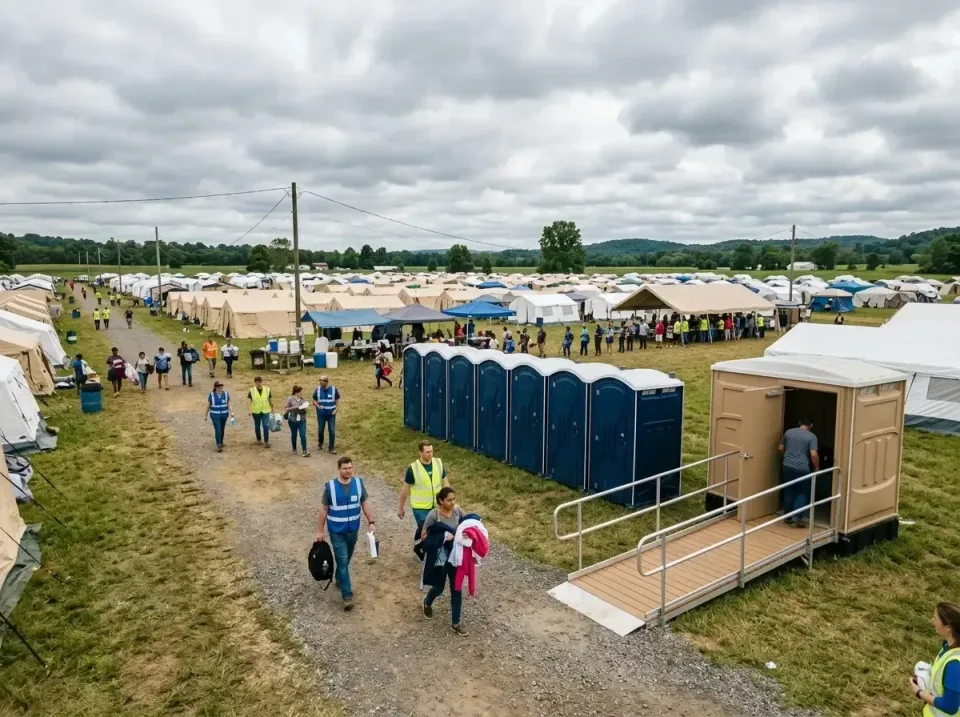disaster-relief-camp-restrooms-010 — frequently asked questions, Dumpster & Portable Bathrooms Rental in Whiteville, TN